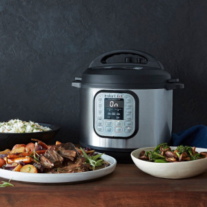 Instant Pot Multicooker 7-in-1 Duo 6, 1000W, 5.7L, Argintiu/Negru