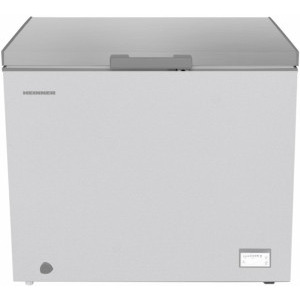 Lada frigorifica Heinner HCF-HM246CSE++, 246 L, Clasa E, Inverter, Sistem convertibil, Control electronic, Argintiu