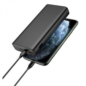 VEGER W2032C-100, 20000 mAh, 1x USB, 2x USB-C, negru, Power Delivery 100W, posibilitate incarcare laptop