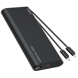 Baterie externa VEGER W2503, 25000 mAh, 1x USB, 1x USB-C, negru