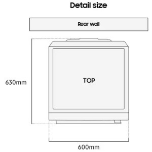Samsung WD11DB8B85GBU4, Bespoke AI, Spalare 11 kg, Uscare 6 kg, 1400 RPM, Clasa D, Digital Inverter, SpaceMax, AI EcoBubble, AI Wash, AI Energy, QuickDrive, Q-Bubble, Dozare automata detergent, Negru