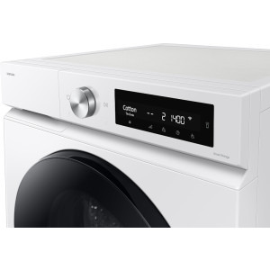 Samsung WD11DB7B85GWU4, Bespoke AI, Spalare 11 kg, Uscare 6 kg, 1400 RPM, Clasa D, Digital Inverter, SpaceMax, AI EcoBubble, AI Wash, AI Energy, QuickDrive, Q-Bubble, Dozare automata detergent, Alb