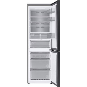 Samsung RB34C7B5E22/EF, Bespoke, 344 L, Clasa E, No Frost, Digital Inverter, AI Energy, SpaceMax, 185 cm, Sticla neagra