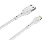 Cablu periferice Lemontti USB tip A Male la Lightning Male, 0.5 m, Alb