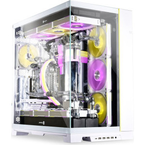 Carcasa Lian Li O11 Dynamic EVO XL White - PC Garage