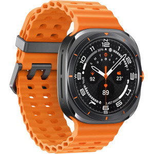 Samsung Galaxy Watch Ultra (2025), LTE, 47 mm, Gray, Wi-Fi, Bluetooth, GPS, NFC, Rezistent la apa