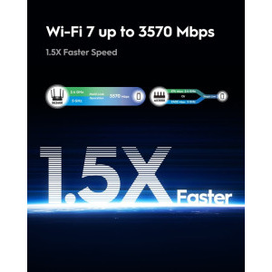 CUDY Gigabit WR3600 Dual-Band WiFi 7