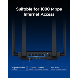 CUDY Gigabit WR3600 Dual-Band WiFi 7