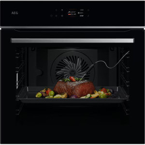 Cuptor incorporabil AEG OS6PB631AB, Electric, 71 L, Autocuratare pirolitica, Assisted Cooking, My AEG Care, Grill, Clasa A++, Negru