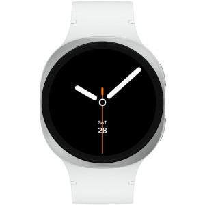 Samsung Galaxy Watch 8, LTE, 40 mm, Silver, Wi-Fi, Bluetooth, GPS, NFC, Rezistent la apa