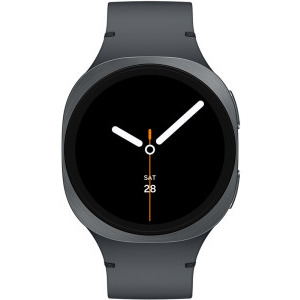Samsung Galaxy Watch 8, 40 mm, Graphite, Wi-Fi, Bluetooth, GPS, NFC, Rezistent la apa