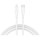 Cablu de date / adaptor Canyon USB-C Lightning la USB-C Male, 1 m, White