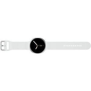Samsung Galaxy Watch 8, 44 mm, Silver, Wi-Fi, Bluetooth, GPS, NFC, Rezistent la apa