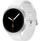 SmartWatch Samsung Galaxy Watch 8, 44 mm, Silver, Wi-Fi, Bluetooth, GPS, NFC, Rezistent la apa