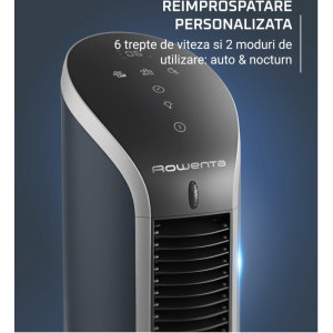 Rowenta Eole Compact VU6220F0, Turn, 11 W, Albastru/Negru