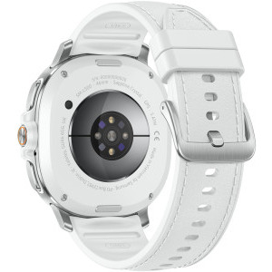Samsung Galaxy Watch 8 Classic, 46 mm, White, Wi-Fi, Bluetooth, GPS, NFC, Rezistent la apa