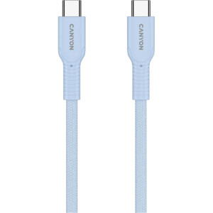 Canyon USB-C Male la USB-C Male, 1 m, Light Blue