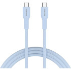 Cablu de date / adaptor Canyon USB-C Male la USB-C Male, 1 m, Light Blue