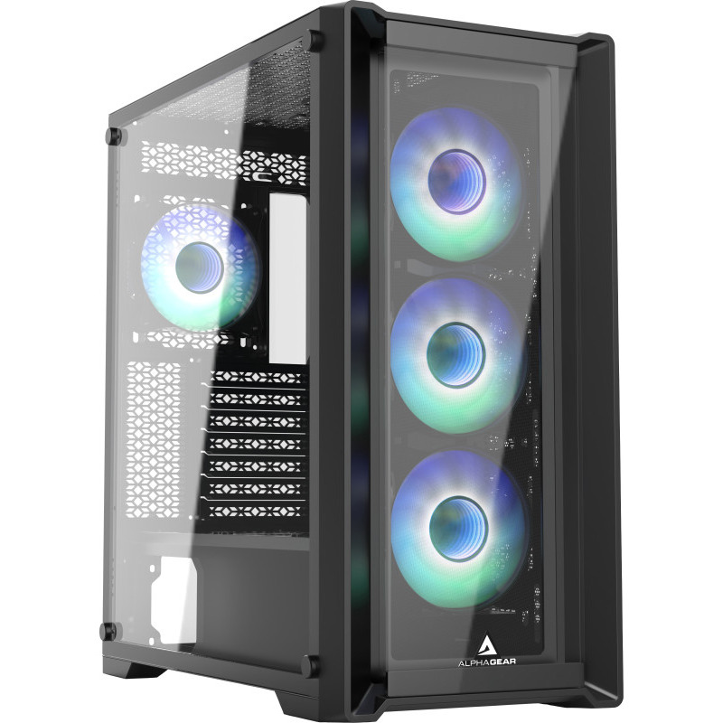 PC Gaming BALAUR Legendar Elite, Intel i7-14700F 2.0GHz, 32GB DDR5, 1TB SSD, RTX 5060 8GB GDDR7, Iluminare RGB