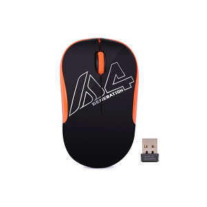 Mouse A4Tech G3 300N Black-Orange