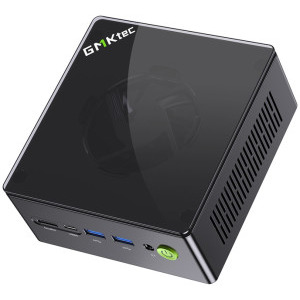 Mini PC GMKtec K8 Plus, Procesor AMD Ryzen 7 8845HS 3.8GHz Hawk Point, 32GB RAM, 1TB SSD, Radeon 780M, Windows 11 Pro