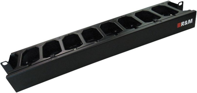 Accesoriu retea R&M 19" HD Cable Management 1U R795627 Black