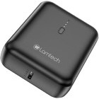 Baterie externa Lamtech 5000 mAh, 1x USB-C, 1x USB-A, Black