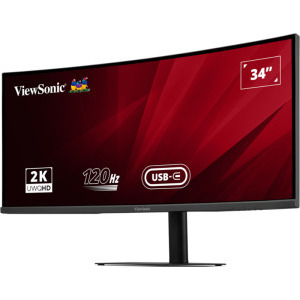 ViewSonic VA3420C Curbat 34 inch UWQHD IPS 1 ms 120 Hz USB-C HDR