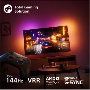 Philips Smart TV 55OLED820/12 Seria OLED820/12 139cm 4K UHD HDR Ambilight pe 3 laturi