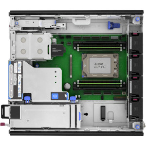 HP ProLiant DL145 Gen11 2U, Procesor AMD EPYC™ 8124P 2.45GHz, 64GB RAM RDIMM, no HDD, NS204i-u, 2x Hot Plug SFF