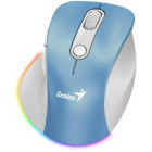 Mouse Genius Ergo 9000S Bluetooth & Wireless Grey/Blue