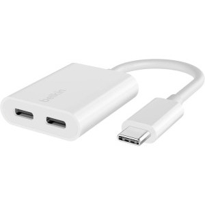 Belkin USB-C la 2x USB-C, White