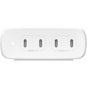 Belkin BoostCharge Pro, GaN 200W, 4x USB-C, White