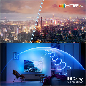 Philips Smart TV 55OLED910/12 seria OLED910/12 139cm 4K UHD HDR Ambilight pe 4 laturi