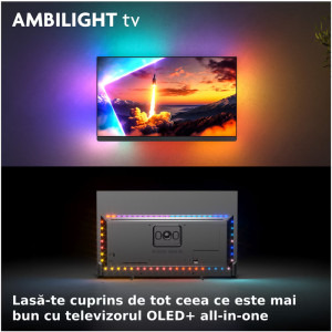 Philips Smart TV 55OLED910/12 seria OLED910/12 139cm 4K UHD HDR Ambilight pe 4 laturi