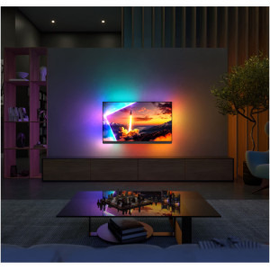 Philips Smart TV 55OLED910/12 seria OLED910/12 139cm 4K UHD HDR Ambilight pe 4 laturi