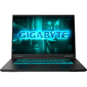 Laptop GIGABYTE Gaming 16 A16 3TH, WUXGA 165Hz, Procesor AMD Ryzen™ 7 260 (16M Cache, up to 5.10 GHz), 16GB DDR5, 512GB SSD, GeForce RTX 5050 8GB, No OS, Black Steel