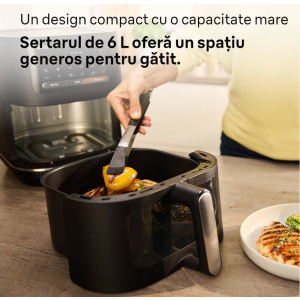 Braun Friteuza cu aer cald MultiFry 5 HF5075, 2000W, 6L, Negru