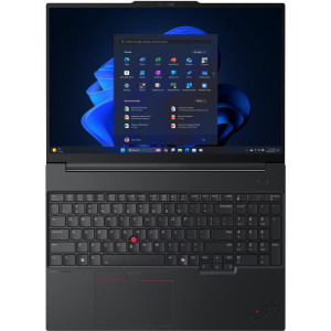 Lenovo 16'' ThinkPad E16 Gen 3, WQXGA IPS 120Hz, Procesor Intel® Core™ Ultra 7 256V (12M Cache, up to 4.80 GHz), 16GB LPDDR5X, 1TB SSD, Intel Arc 140V, Win 11 Pro, Black
