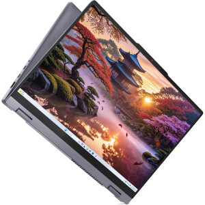 Lenovo 16'' IdeaPad 5 2-in-1 16AKP10, WUXGA IPS Touch, Procesor AMD Ryzen™ Al 7 350 (16M Cache, up to 5.0 GHz), 16GB LPDDR5X, 1TB SSD, AMD Radeon 860M, No OS, Luna Grey