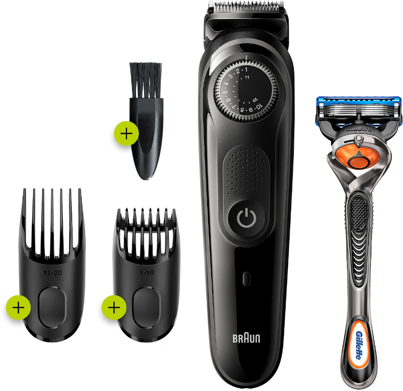 Aparat de tuns Braun BT5242 + Gillette Fusion 5 ProGlide