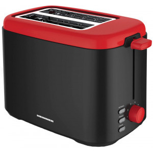 Heinner Prajitor de paine Wassay 800 HTP-800BKR, 800W, Negru/Rosu
