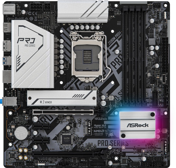 Placa de baza ASRock Z590M Pro4