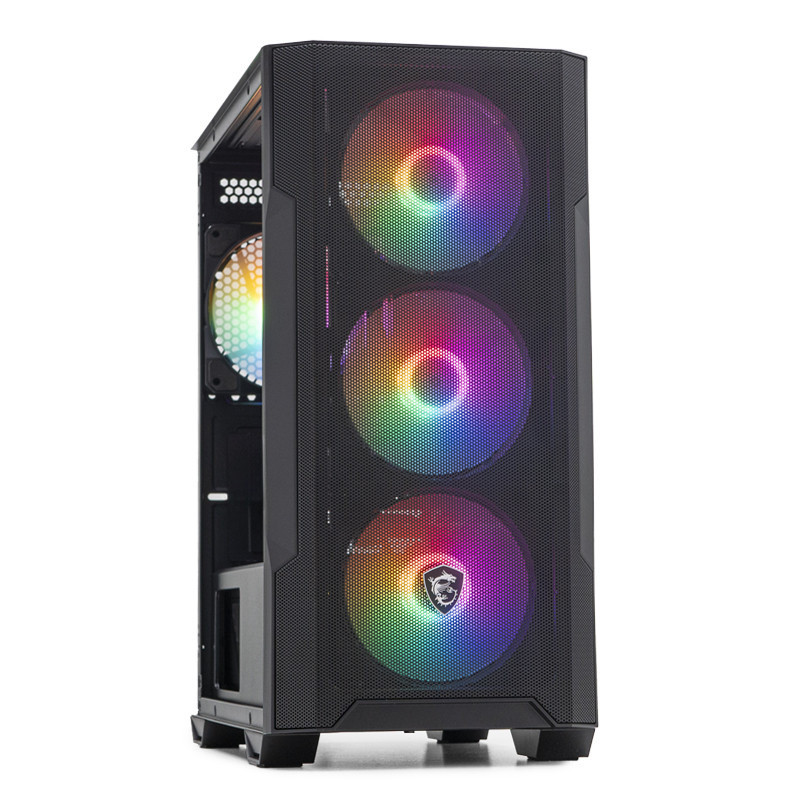 PC Gaming ZMEU Plus, AMD Ryzen 5 3400G 3.7GHz, 16GB DDR4, 1TB SSD, Iluminare RGB