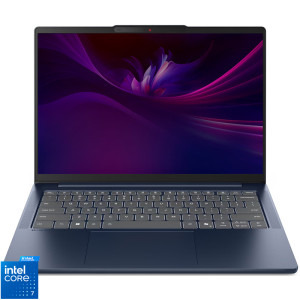 Laptop Lenovo 14 IdeaPad Slim 5 14IRH10R, WUXGA OLED, Procesor Intel® Core™ 7 240H (24M Cache, up to 5.20 GHz), 32GB DDR5, 1TB SSD, Intel Graphics, No OS, Cosmic Blue