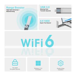 TP-LINK Archer TX20UH Dual-Band WiFi 6