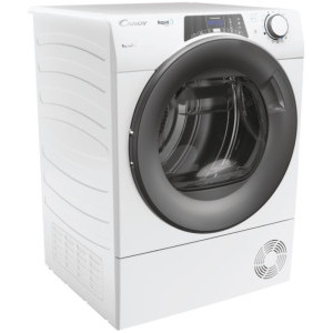 Candy RPE H8A2TRE-S, Pompa de caldura, 8 kg, Clasa E, Easy Case, Dry Sensor, Kilo Detector, Alb