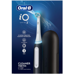 Oral-B Periuta de dinti electrica iO3 Negru + Trusa de calatorie