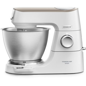 Robot de bucatarie Kenwood Titanium Chef Baker KVC65.001WH, 1200W, 5L, Alb
