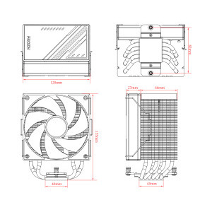 ID-Cooling FROZN A610 ARGB Black